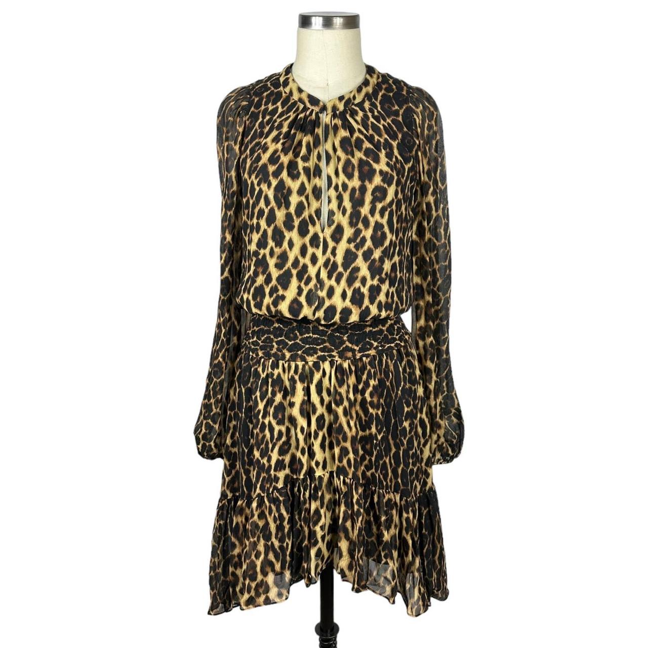 Alc leopard outlet dress