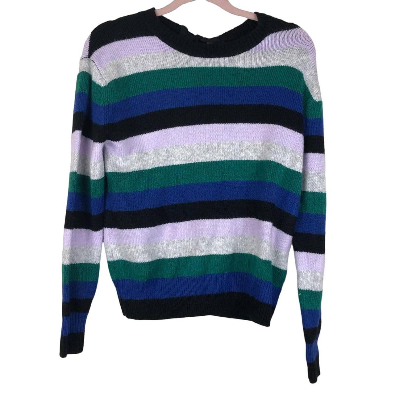 Halogen striped outlet sweater