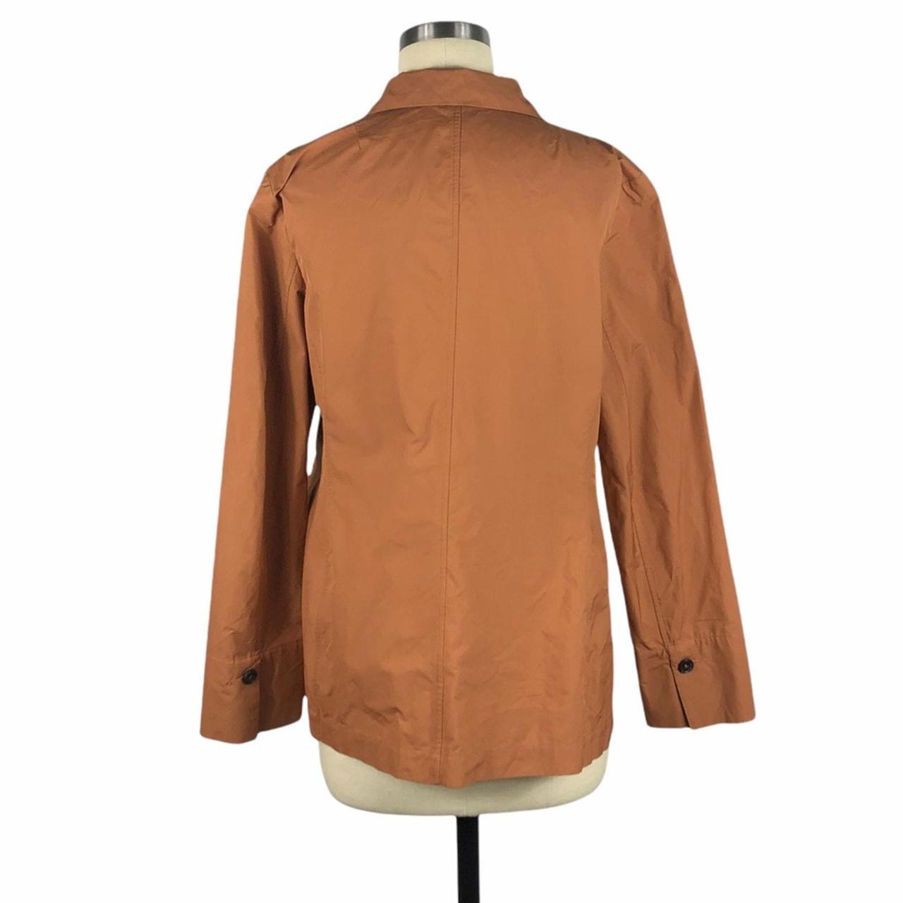 PETER O. hotsell MAHLER Orange Brown Lightweight Jacket Poland Lagenlook Size 3 Poland