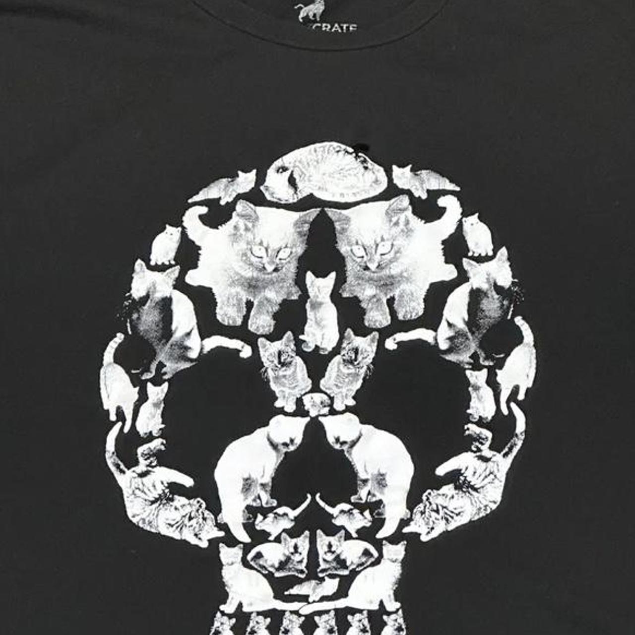 loot crate cat skull shirt