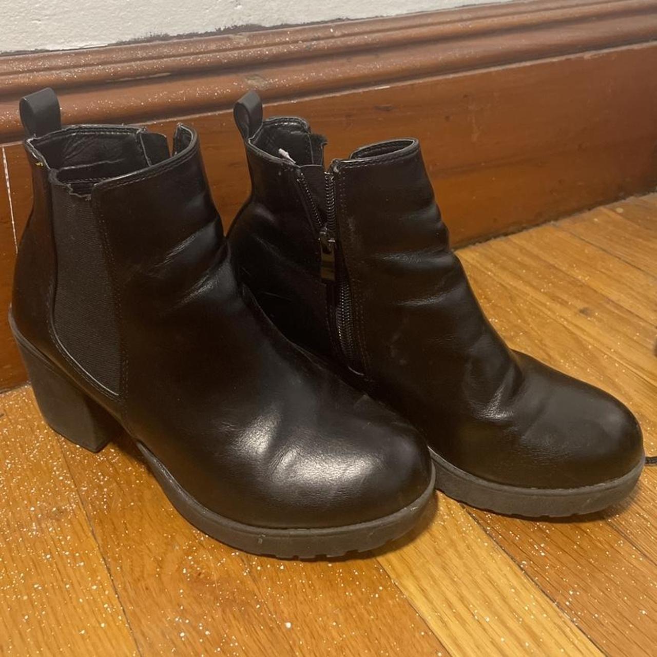 H&M Women's Black Boots | Depop