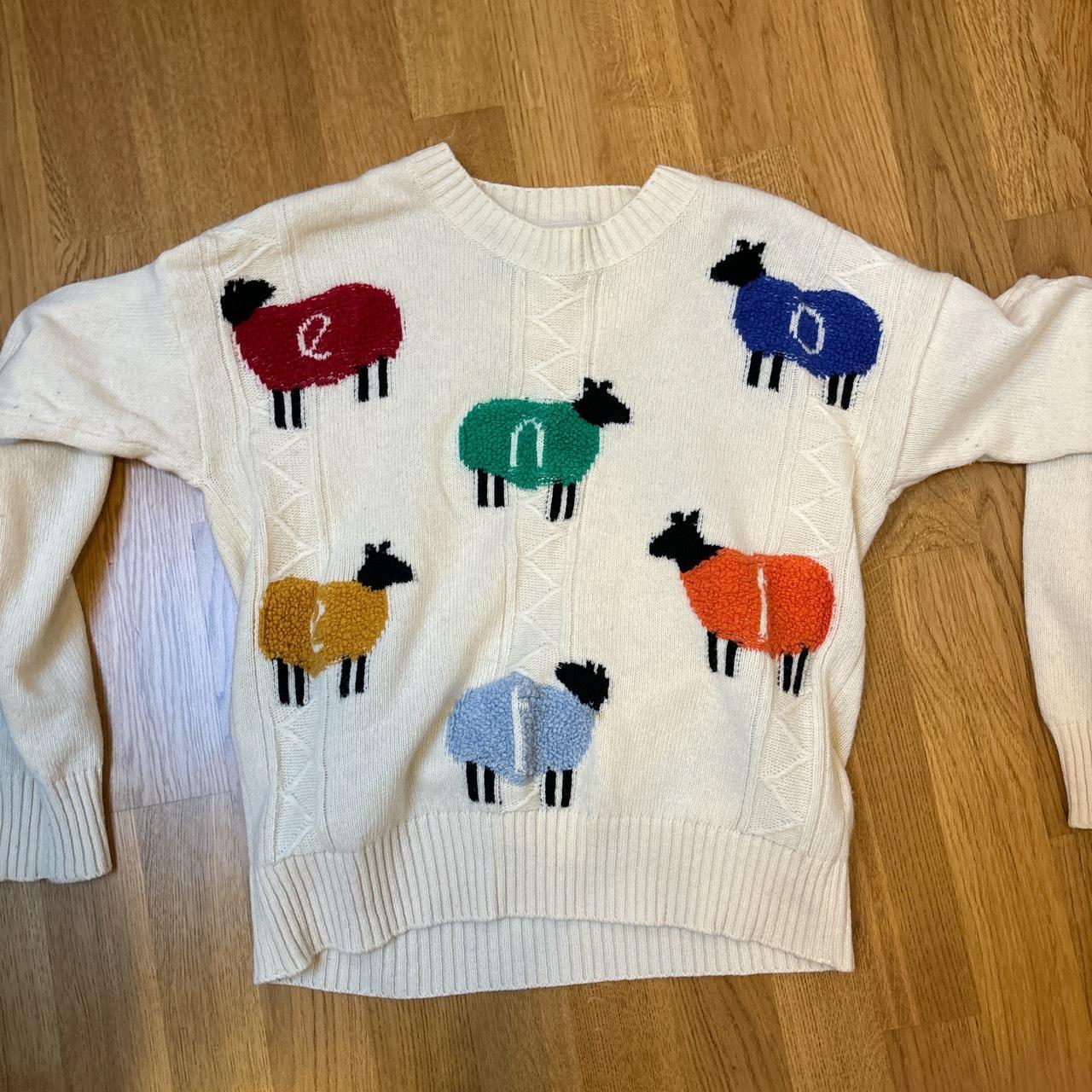 Benetton on sale sheep jumper