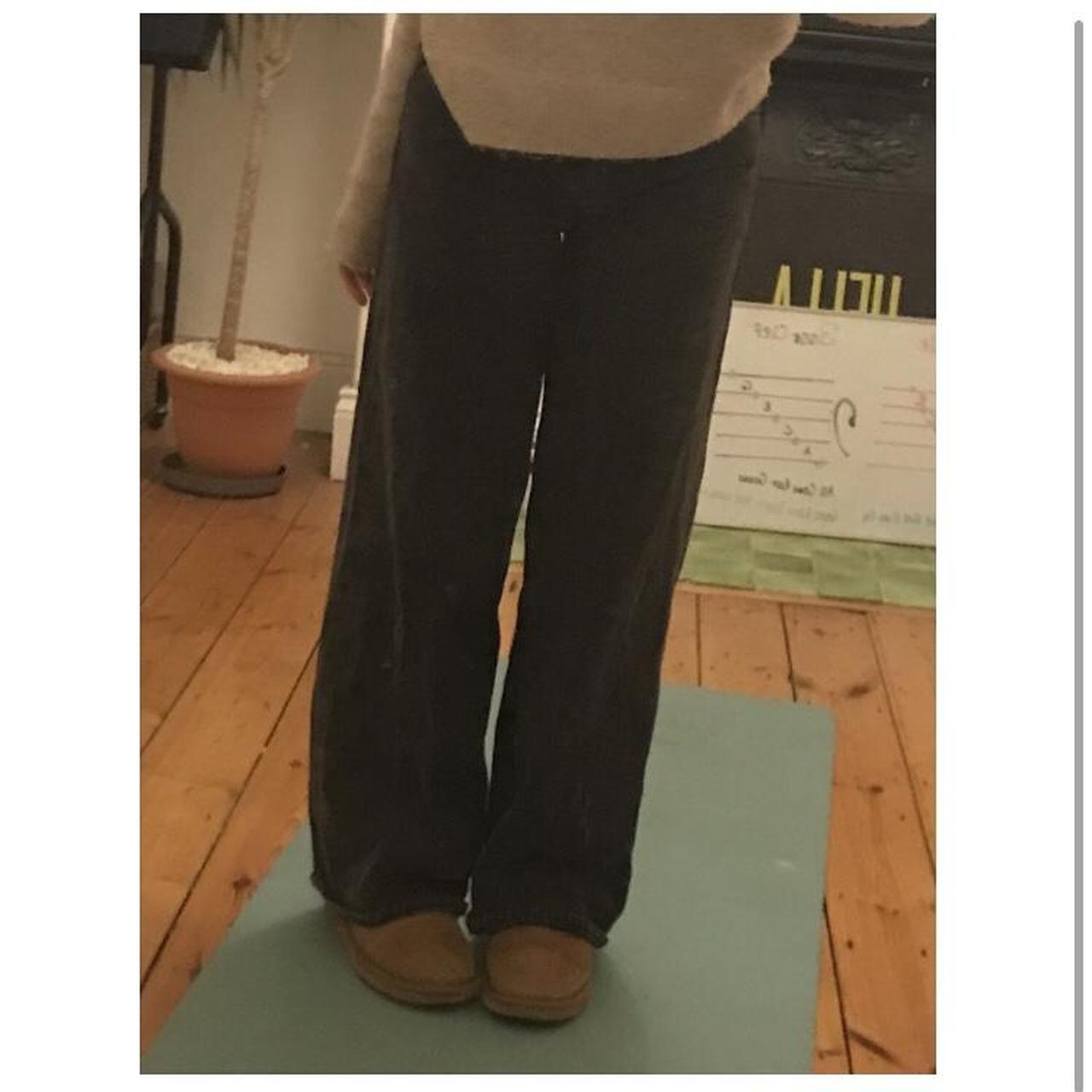 Black MOTEL jeans straight leg (they are long but... Depop