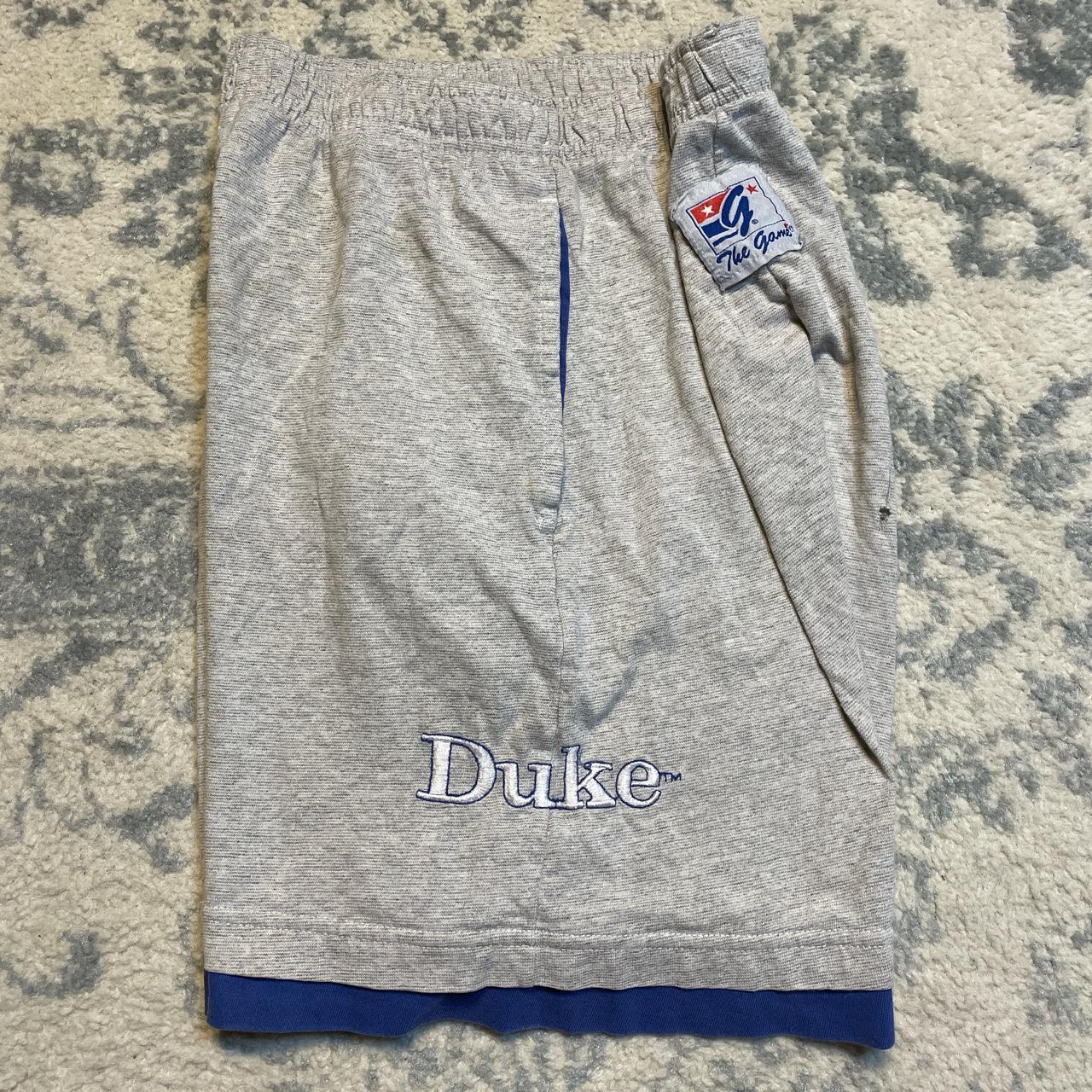 Duke Men's Grey and Blue Shorts