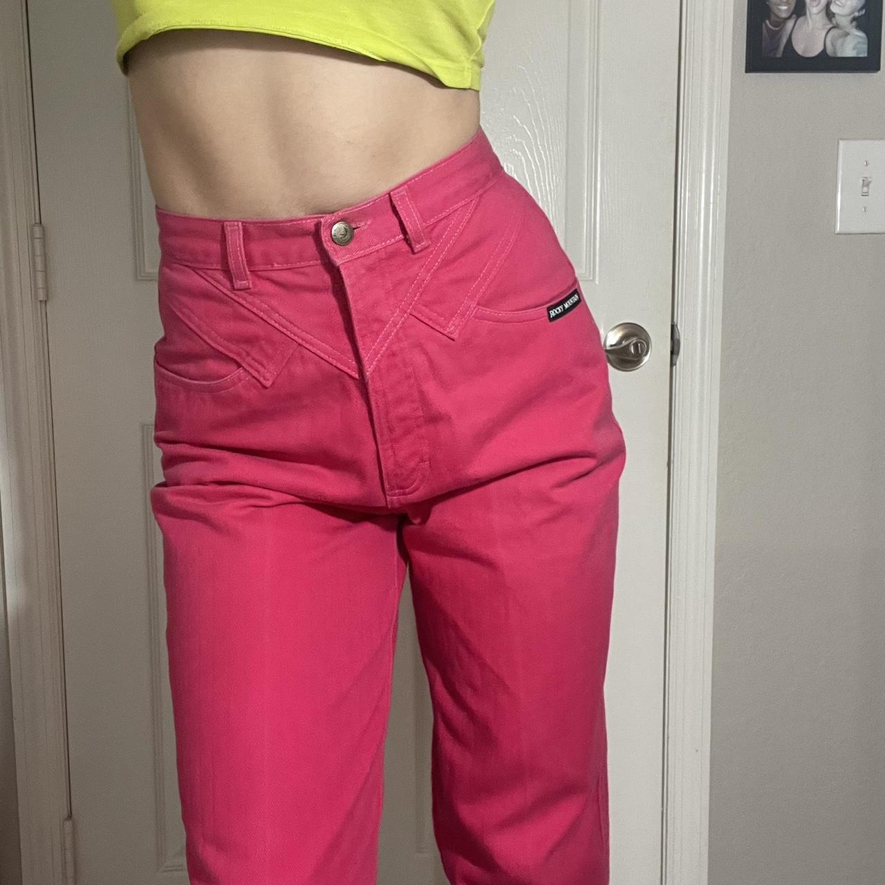 Rocky Mountain Women's Pink Jeans Depop