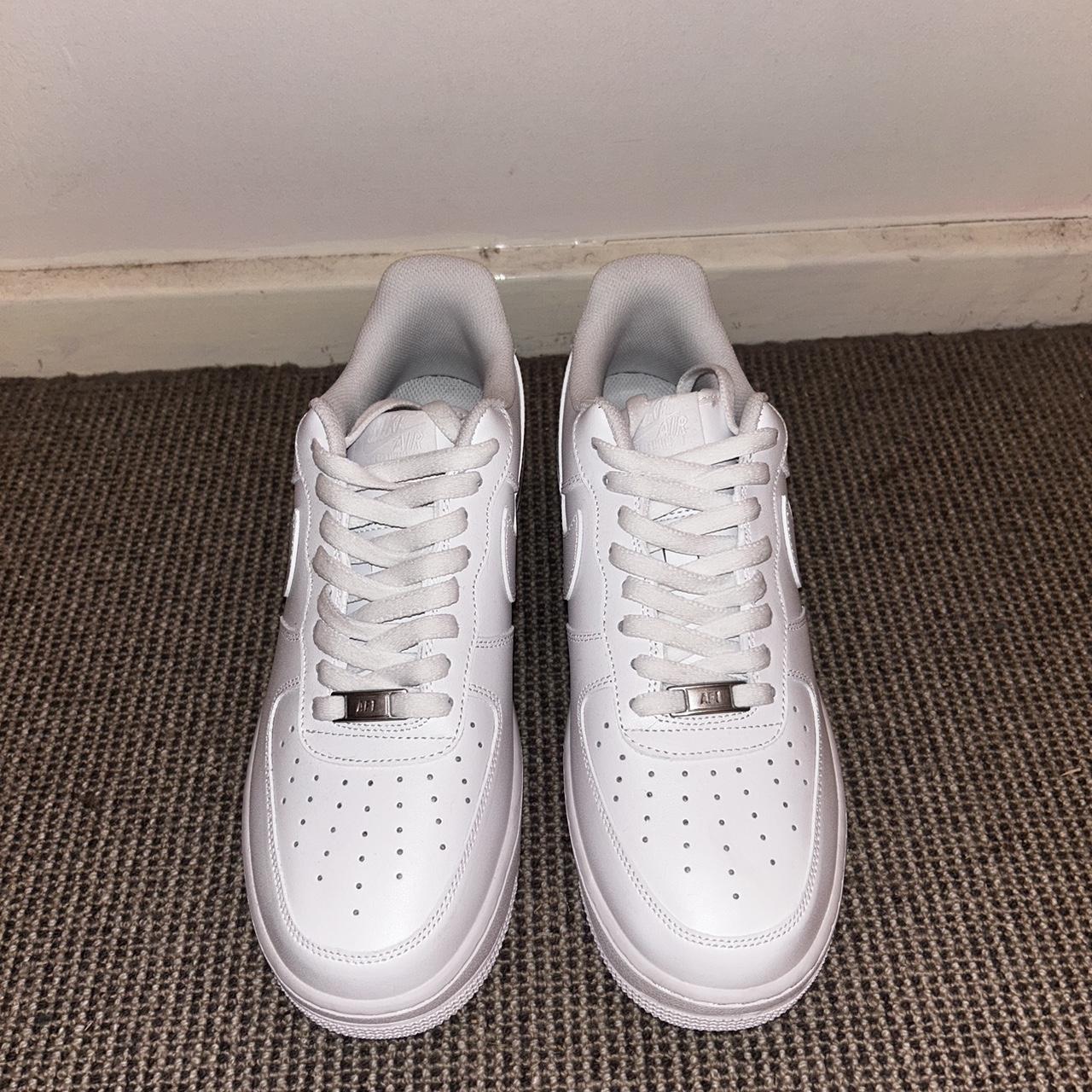 size 12 white air force ones