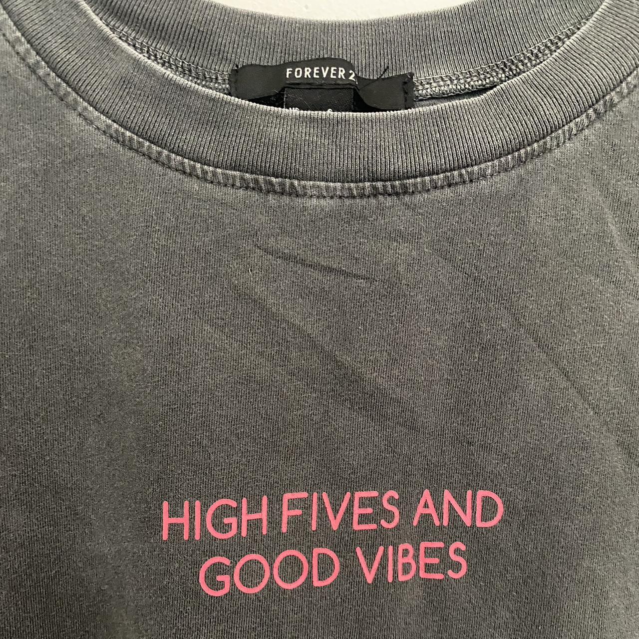 good vibes shirt forever 21