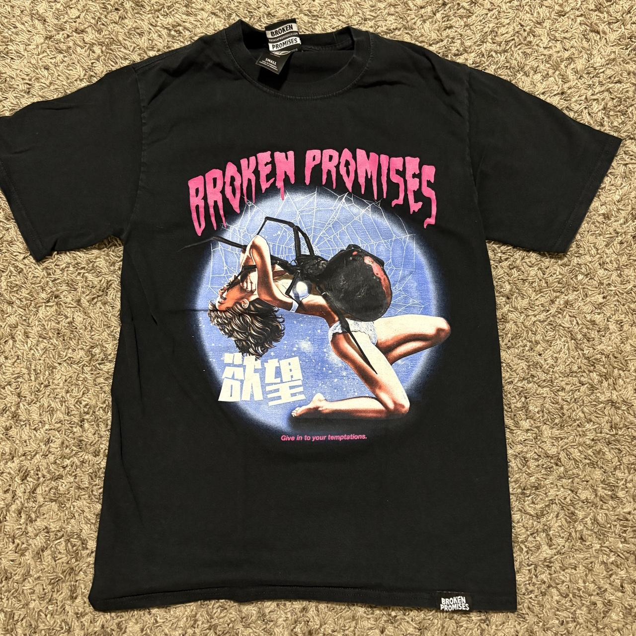Zumiez Men's T-shirt - Black - S – broken promises shirt dm for anything