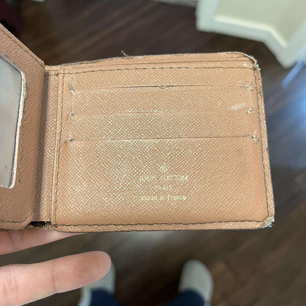 Louis Vuitton Wallet with purse chain - Depop