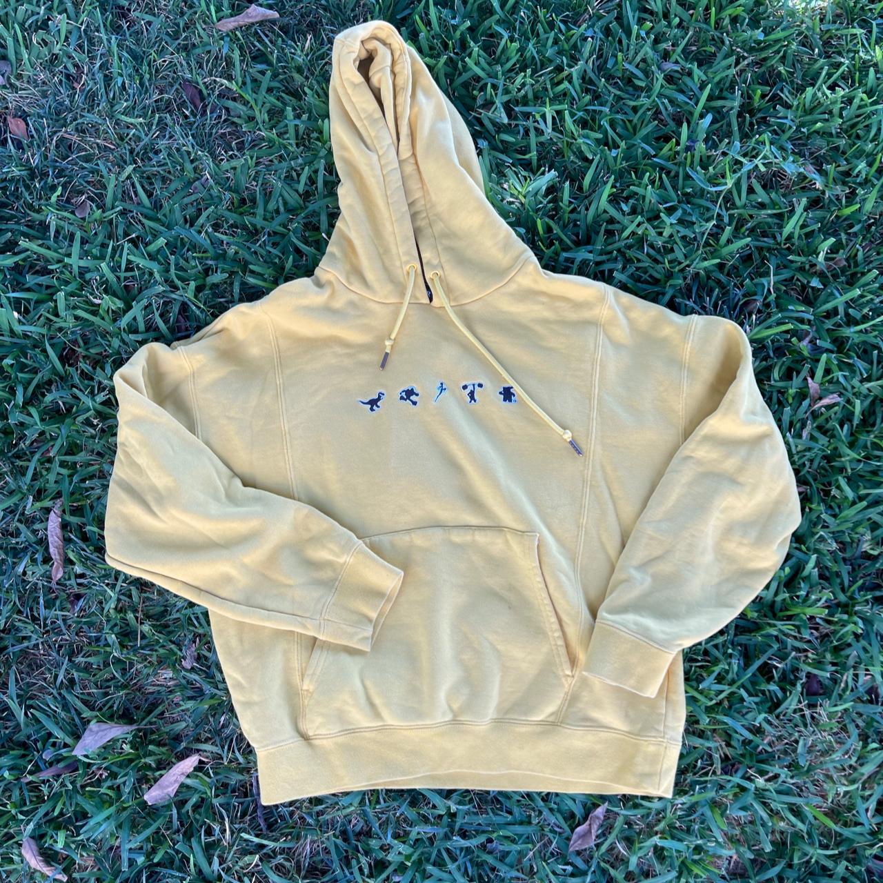 Adidas Men's Yellow Sweatshirt | Depop