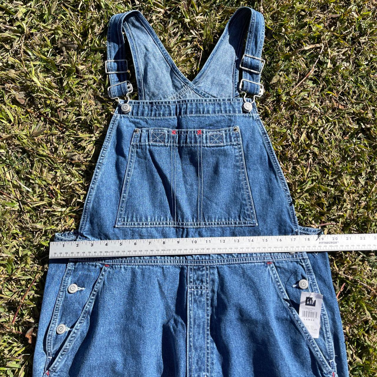 Gap Factory Women's Blue Dungareesoveralls Depop