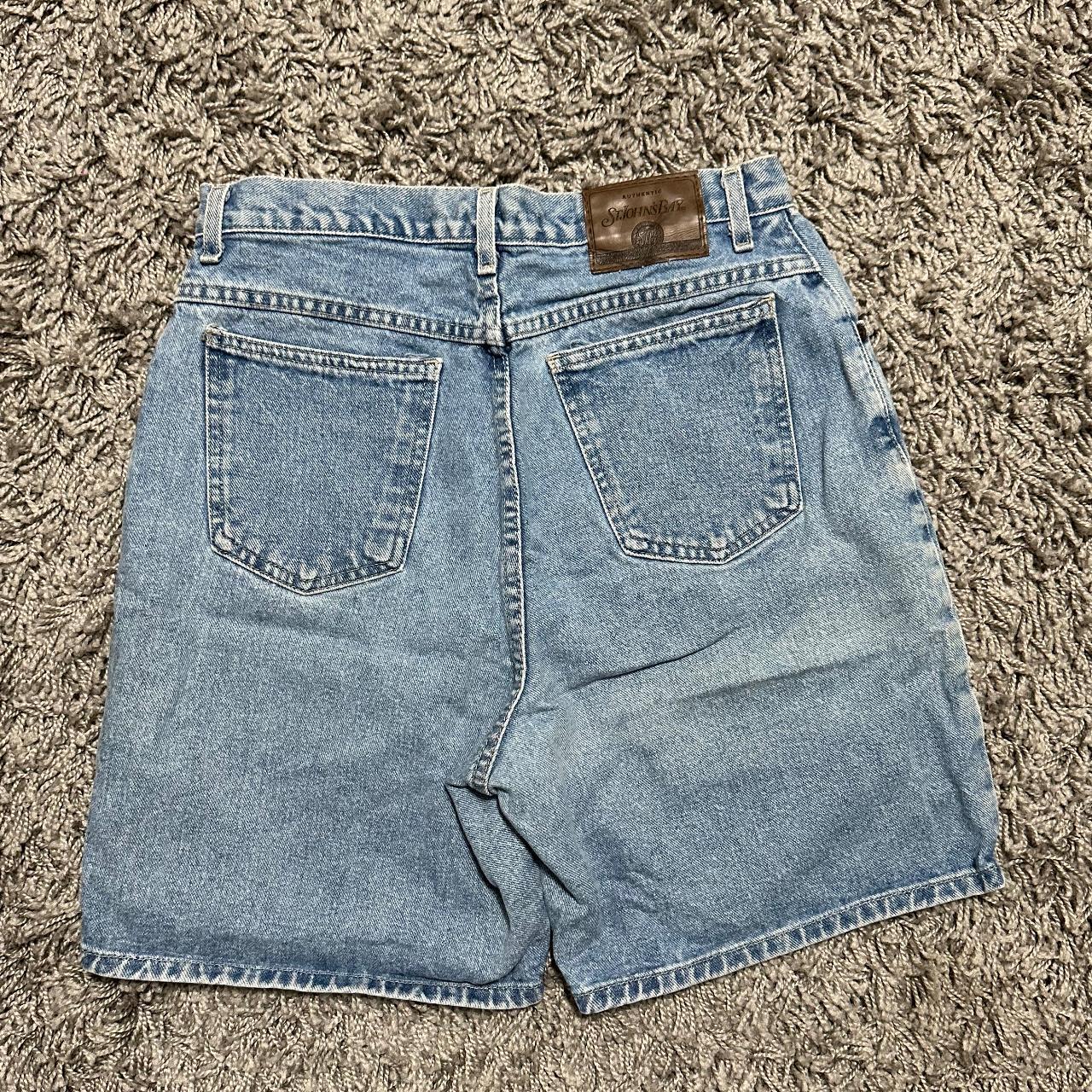 St John S Bay Women S Blue Shorts Depop   P0 