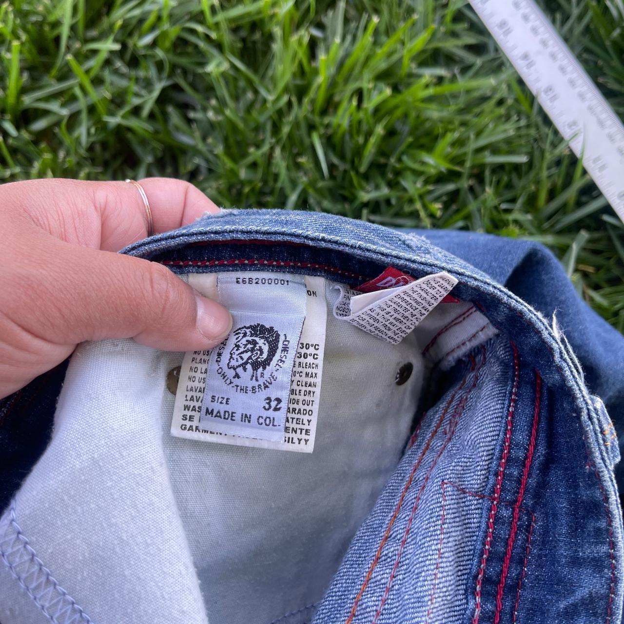 Diesel Men's Blue Jeans Depop