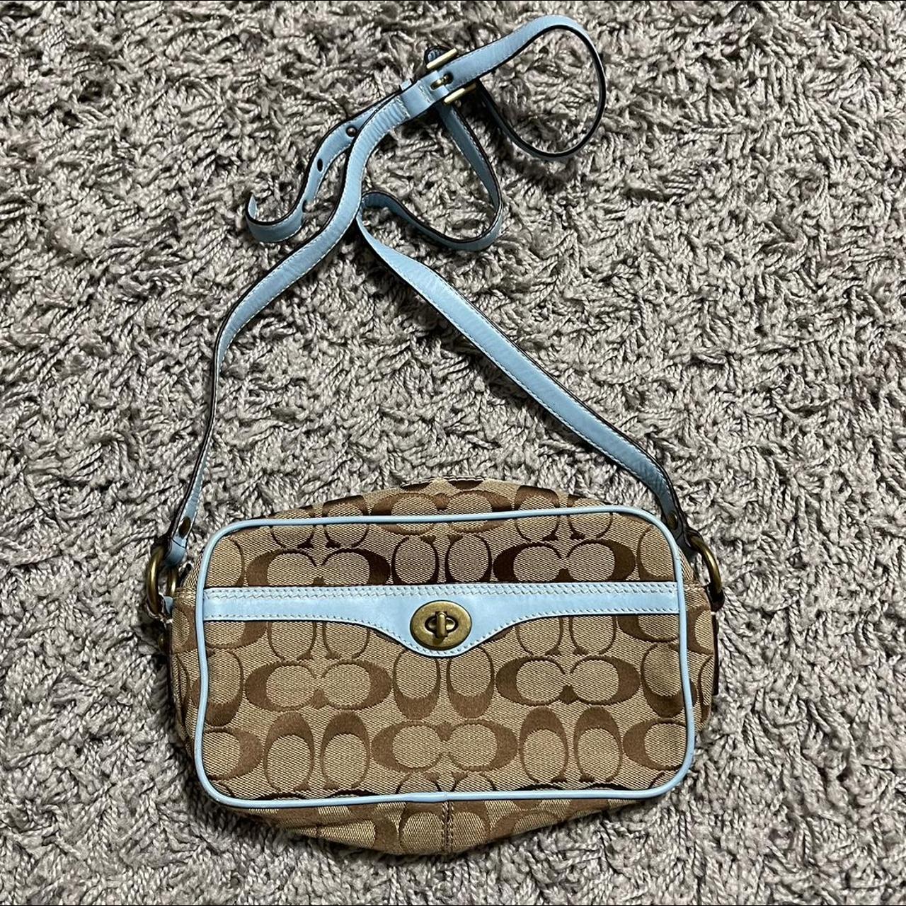 Coach monogram online purse