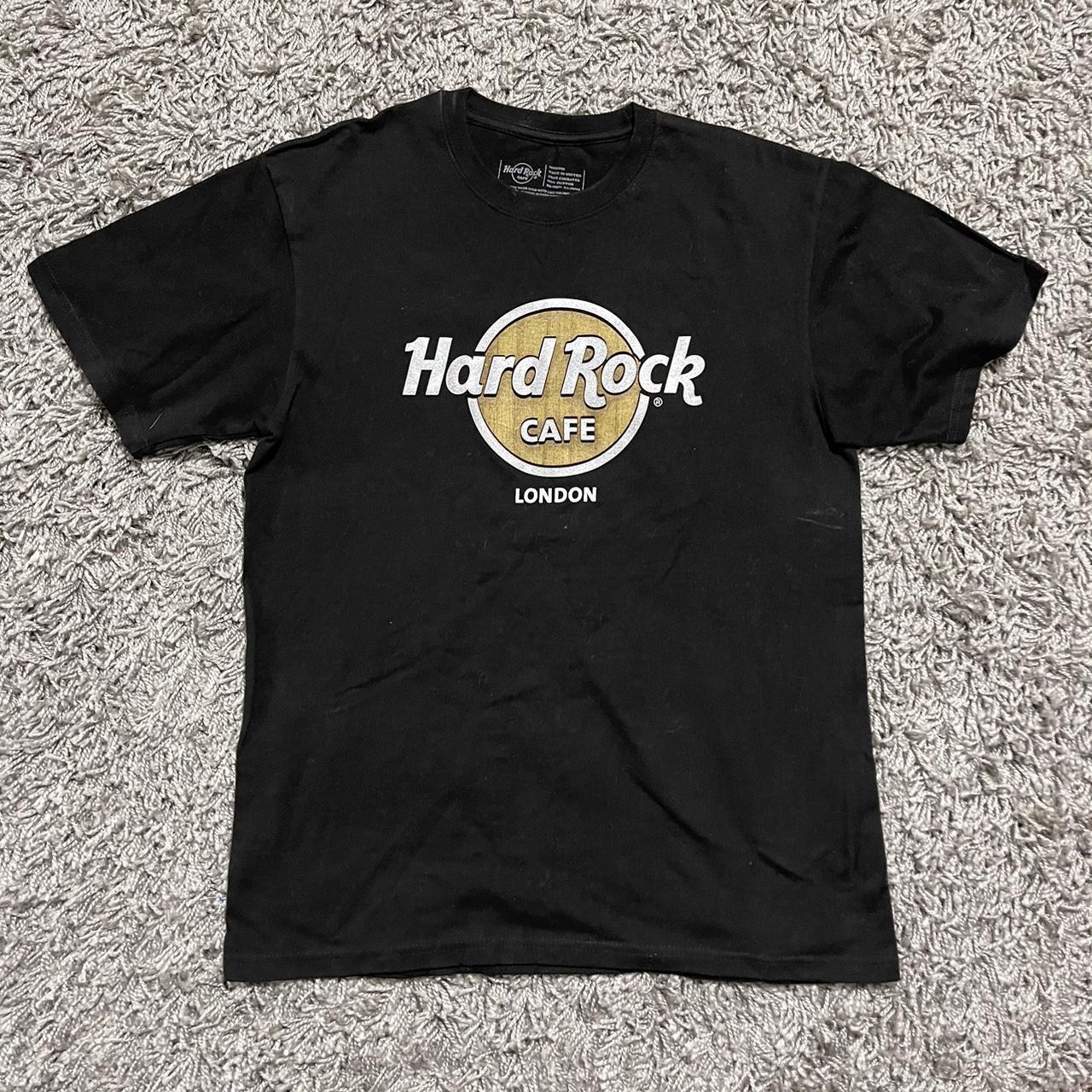 Hard Rock Cafe Men's Black T-shirt | Depop