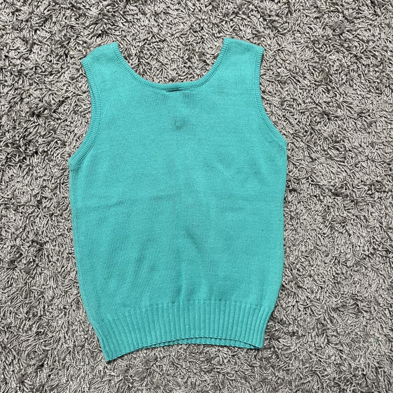 American Vintage Women's Blue Jumper | Depop