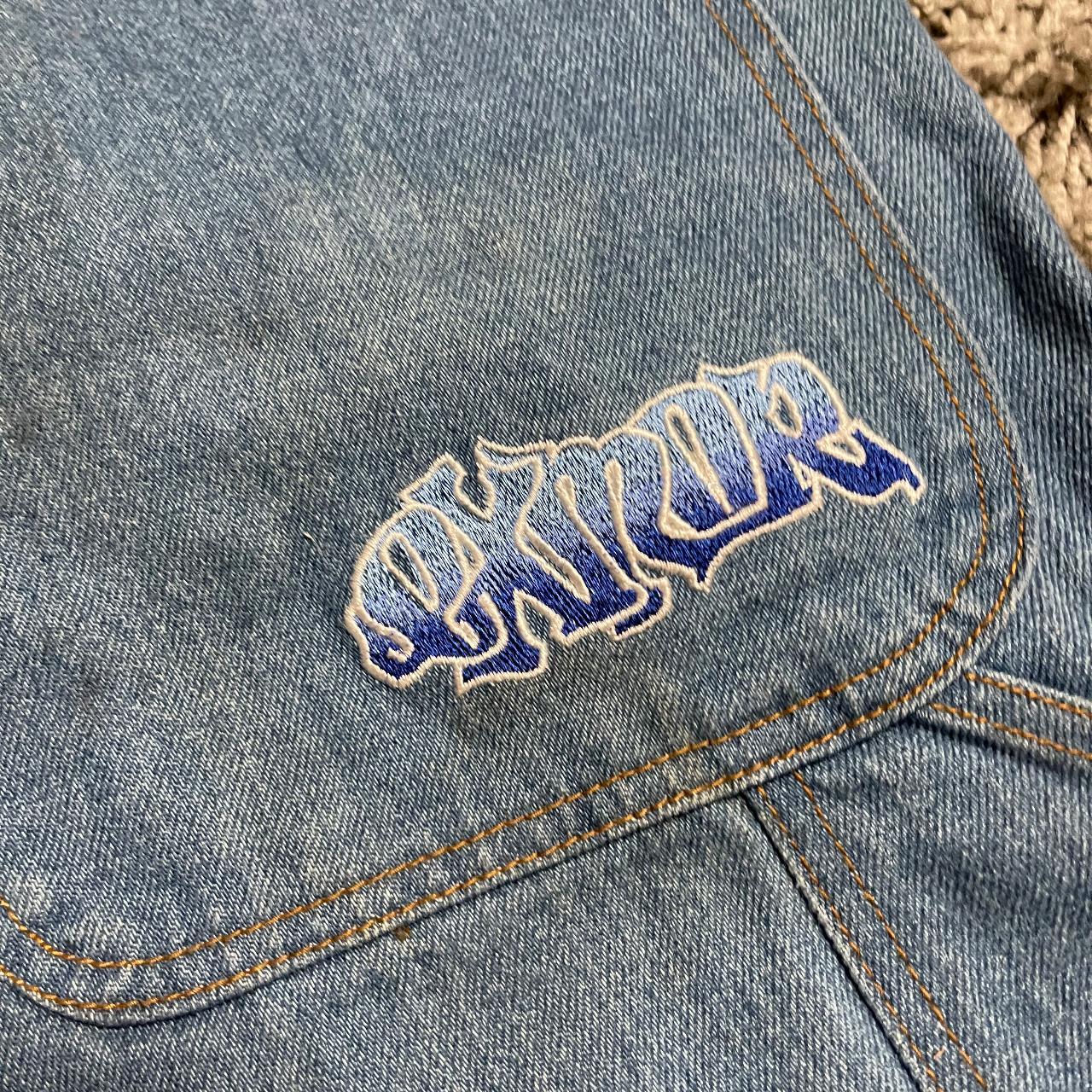 JNCO Men's Blue Shorts Depop