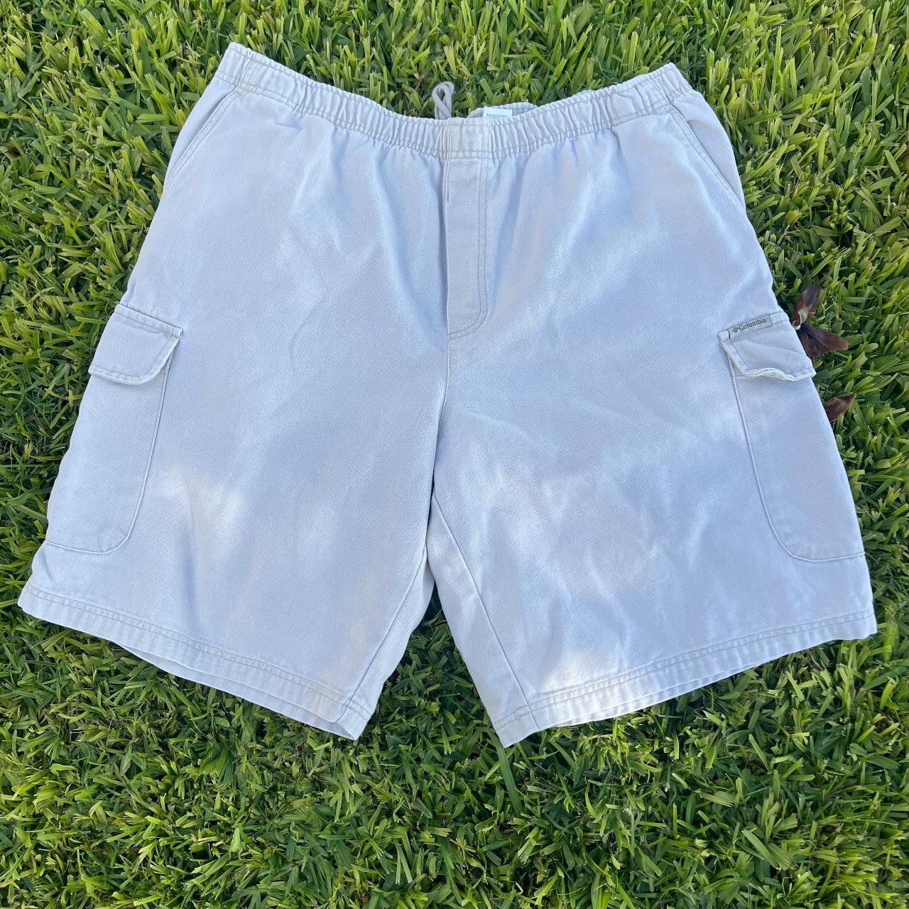 Mens Tan Columbia Outdoor Casual Shorts Size... Depop