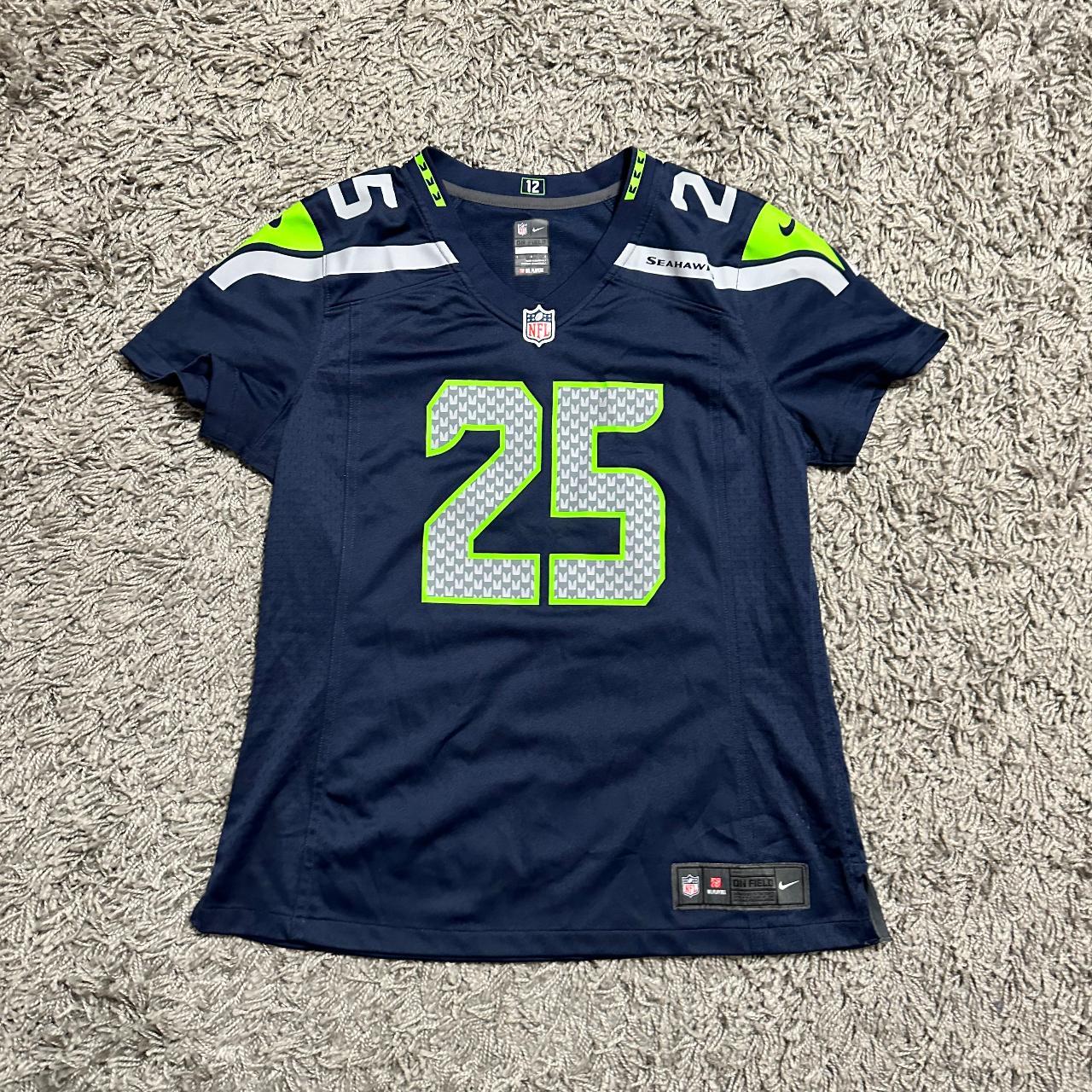 white seahawks jersey women's