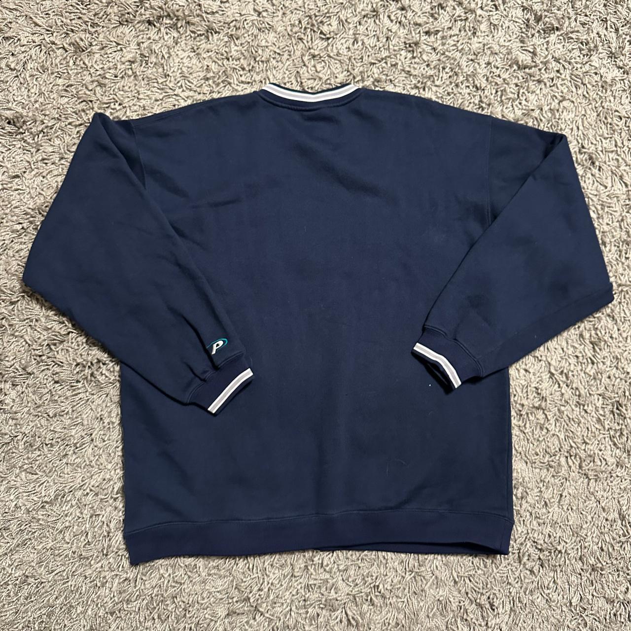 miami dolphins crewneck size L some slight - Depop