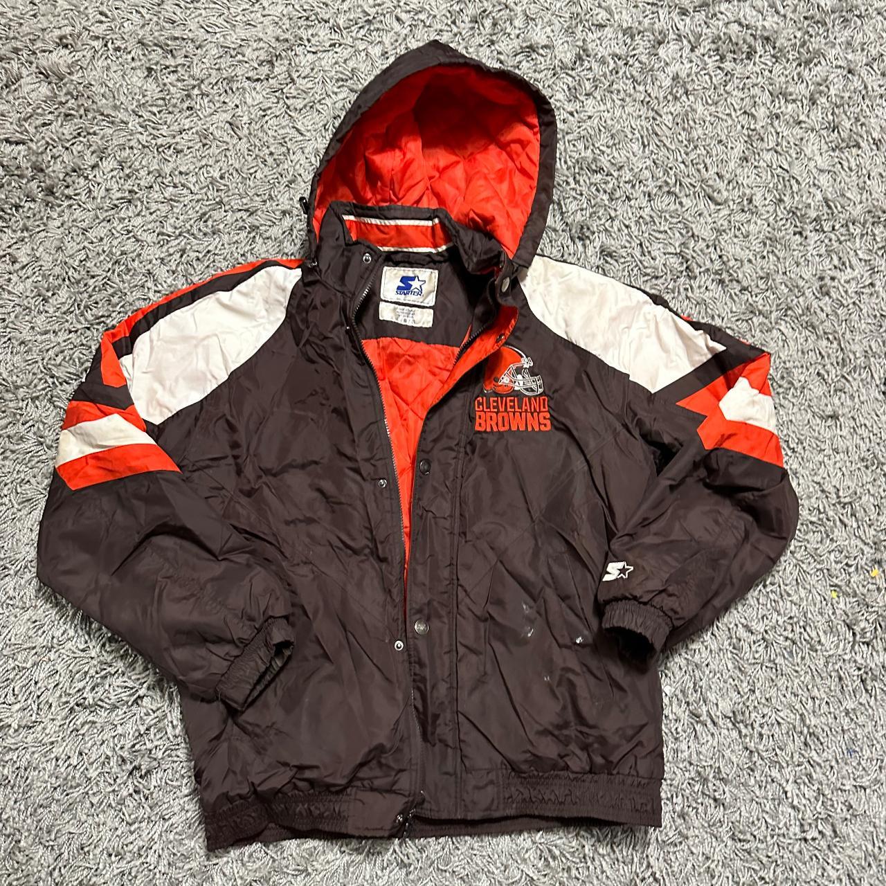 Bomber Starter Cleveland Browns 90's Orange Jacket - Jackets Expert