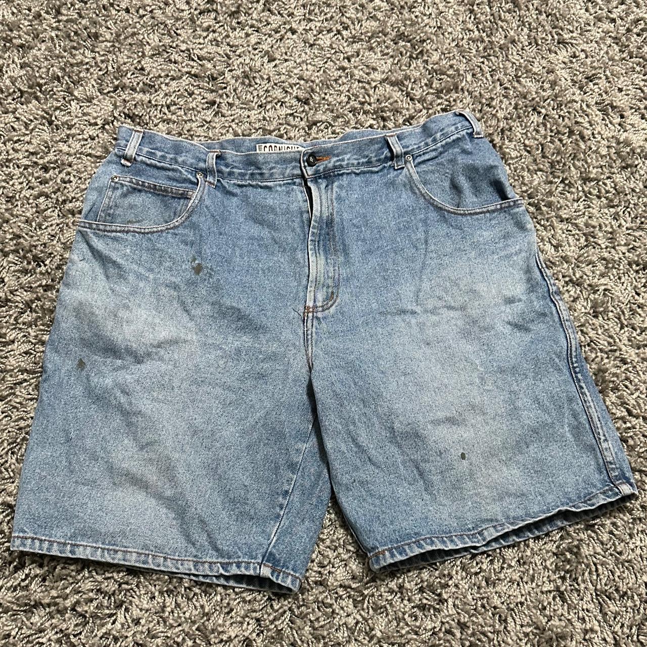 Mens denim shop shorts 38 waist