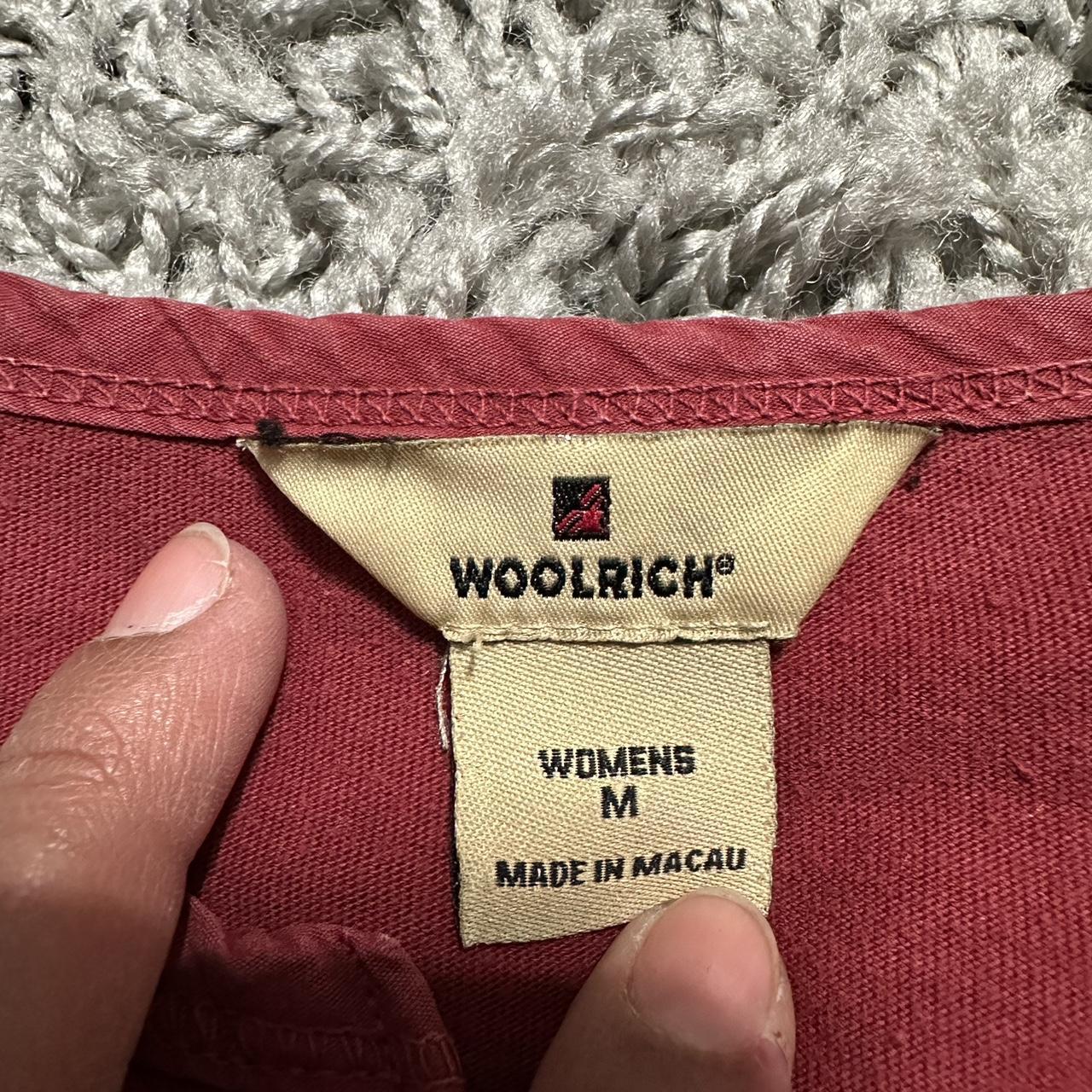 Granola Girl Cottage Core Woolrich Long Sleeve Top... - Depop