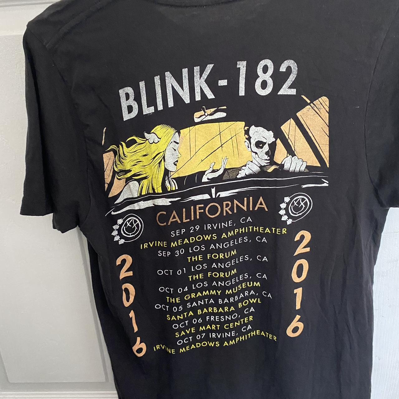 Blink-182 T-shirt California Tour 2016 #blink182 | Depop