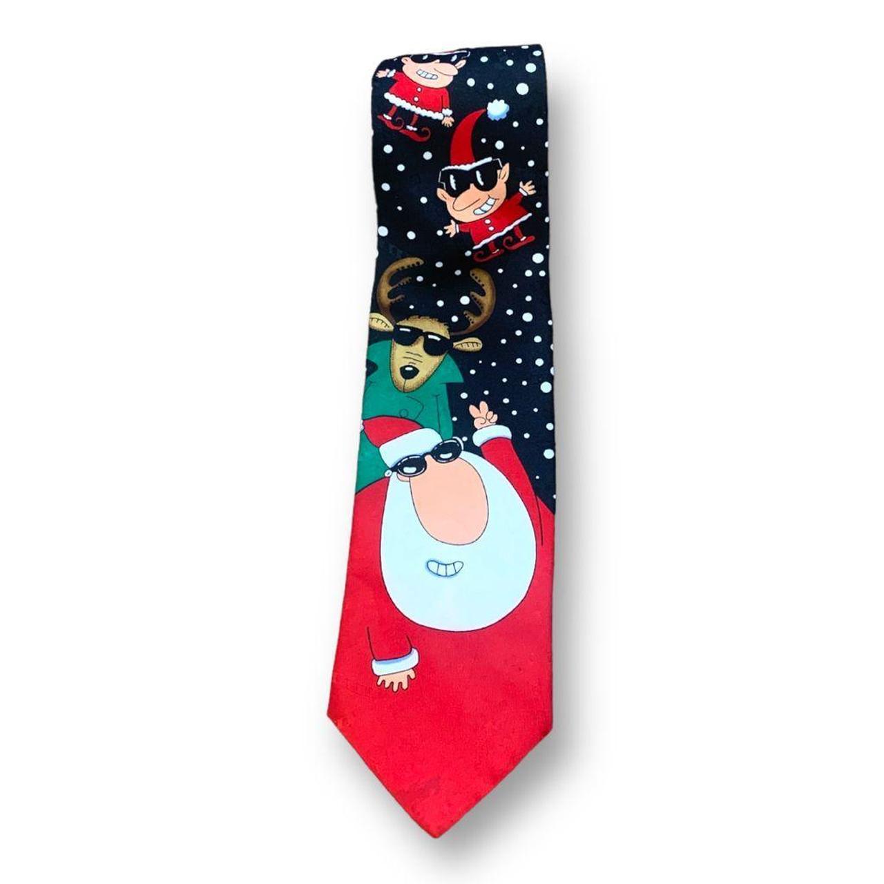 Vintage Christmas Novelty Tie Vintage Yule Tie... - Depop