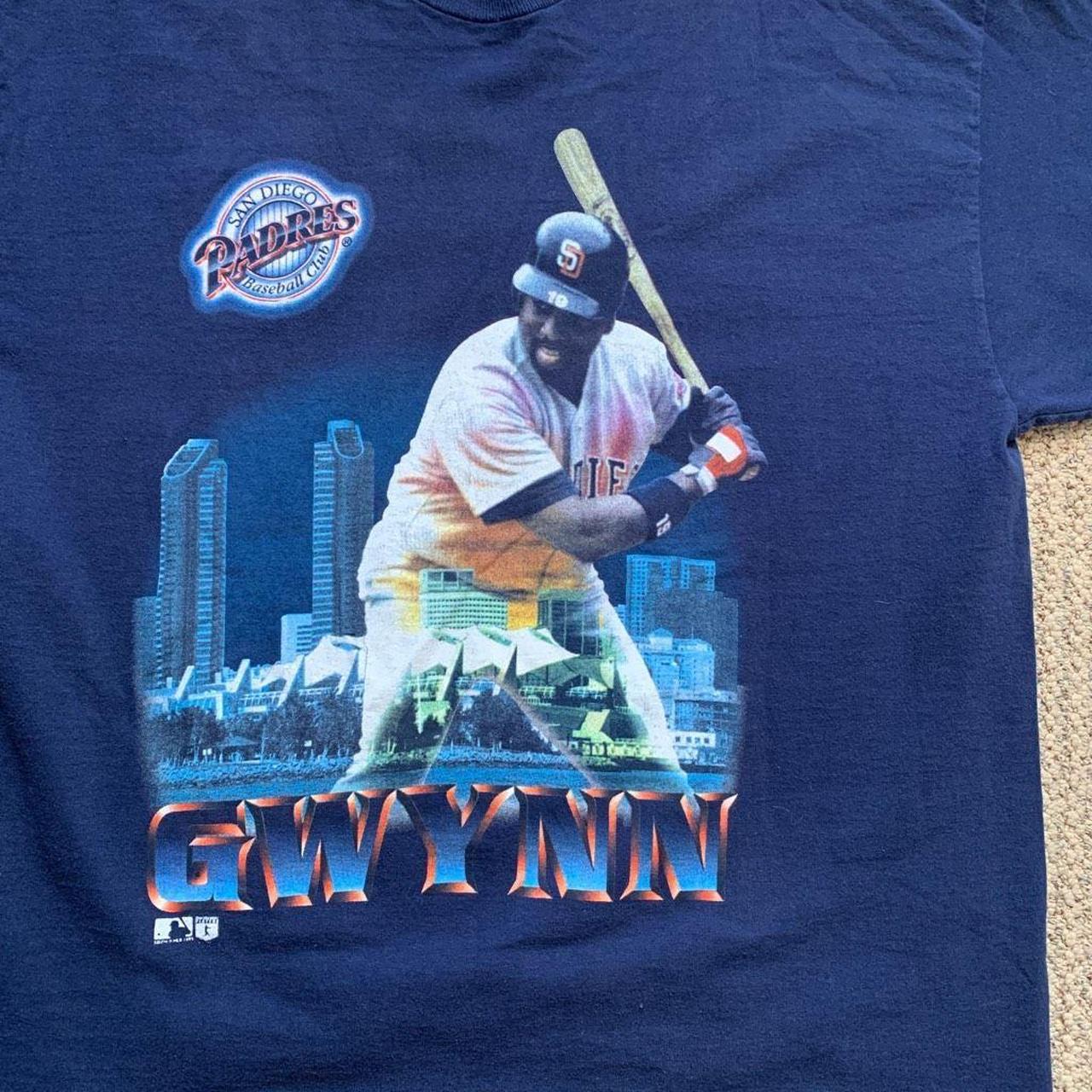 Vintage Nike San Diego Padres Tony Gwynn Jersey - Depop