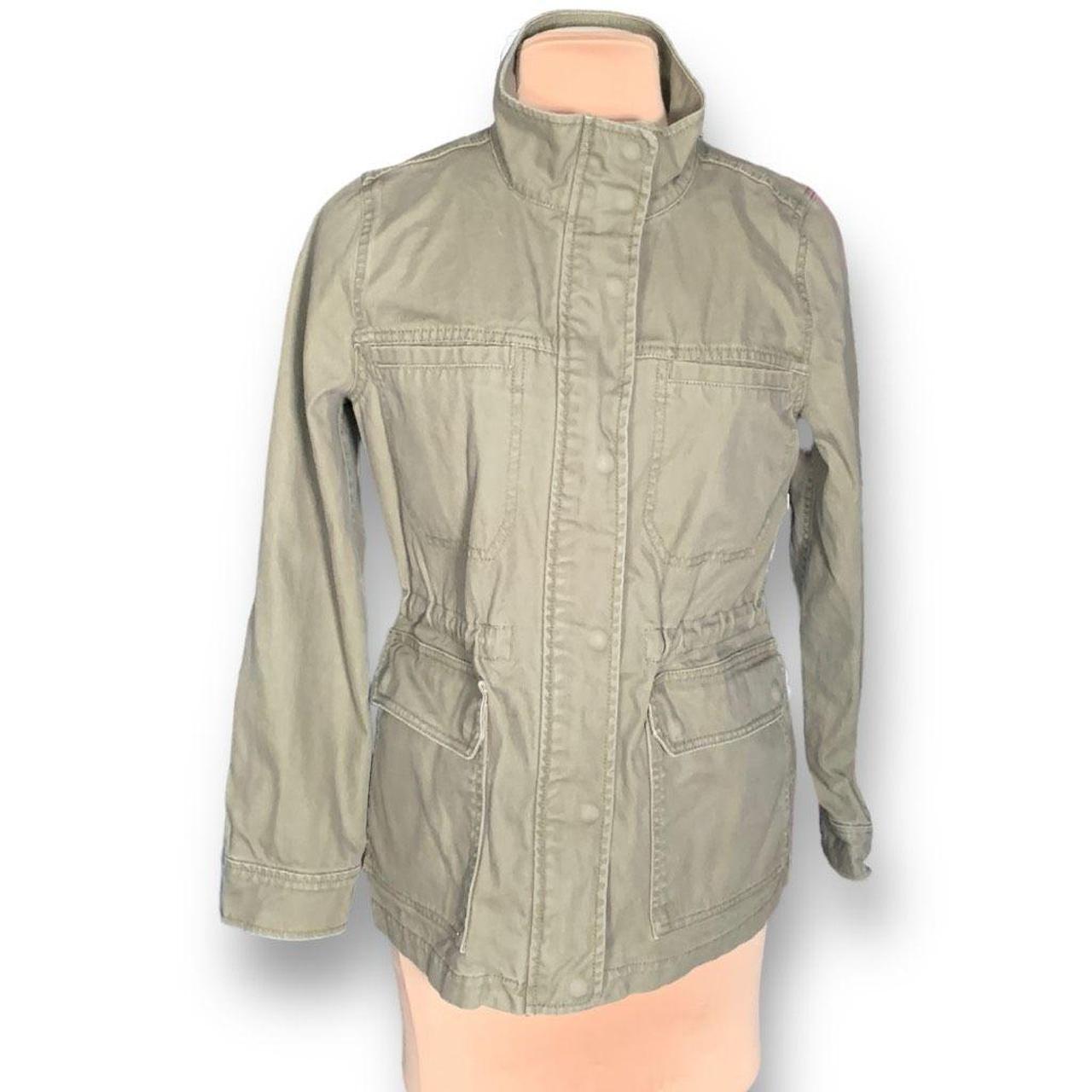 2024 Madewell - Fleet Olive Green Military Jacket