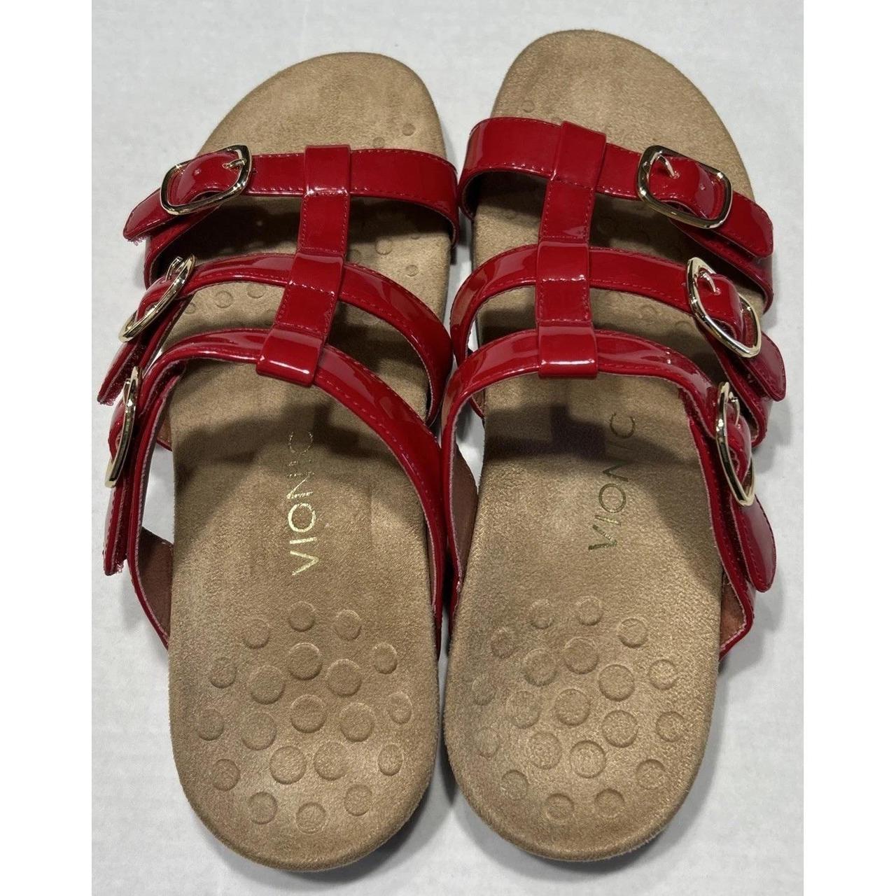 Vionic Women's Slides - Red - US 9 – Vionic Misa … - image 6