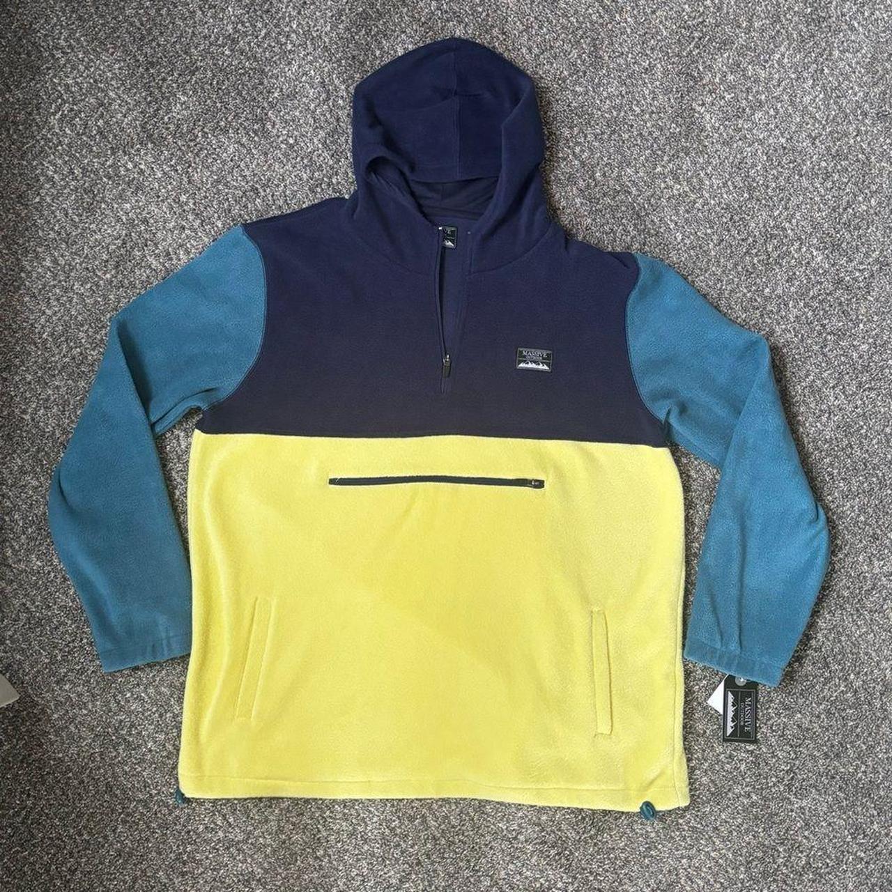 Source Unknown Men's Jacket - Blue/Yellow - XL – … - image 1