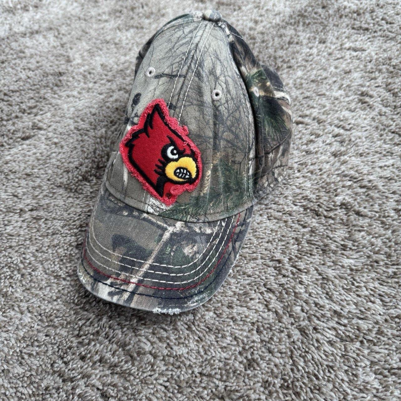 Source Unknown Men's Hat - Brown/Red – Louisville… - image 1