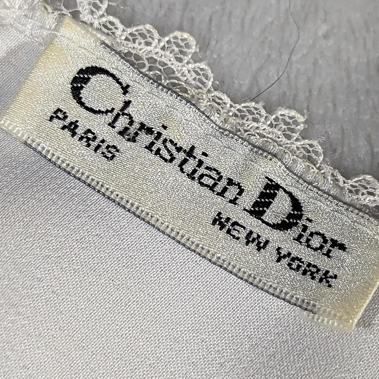 Christian Dior Women's White Vest | Depop