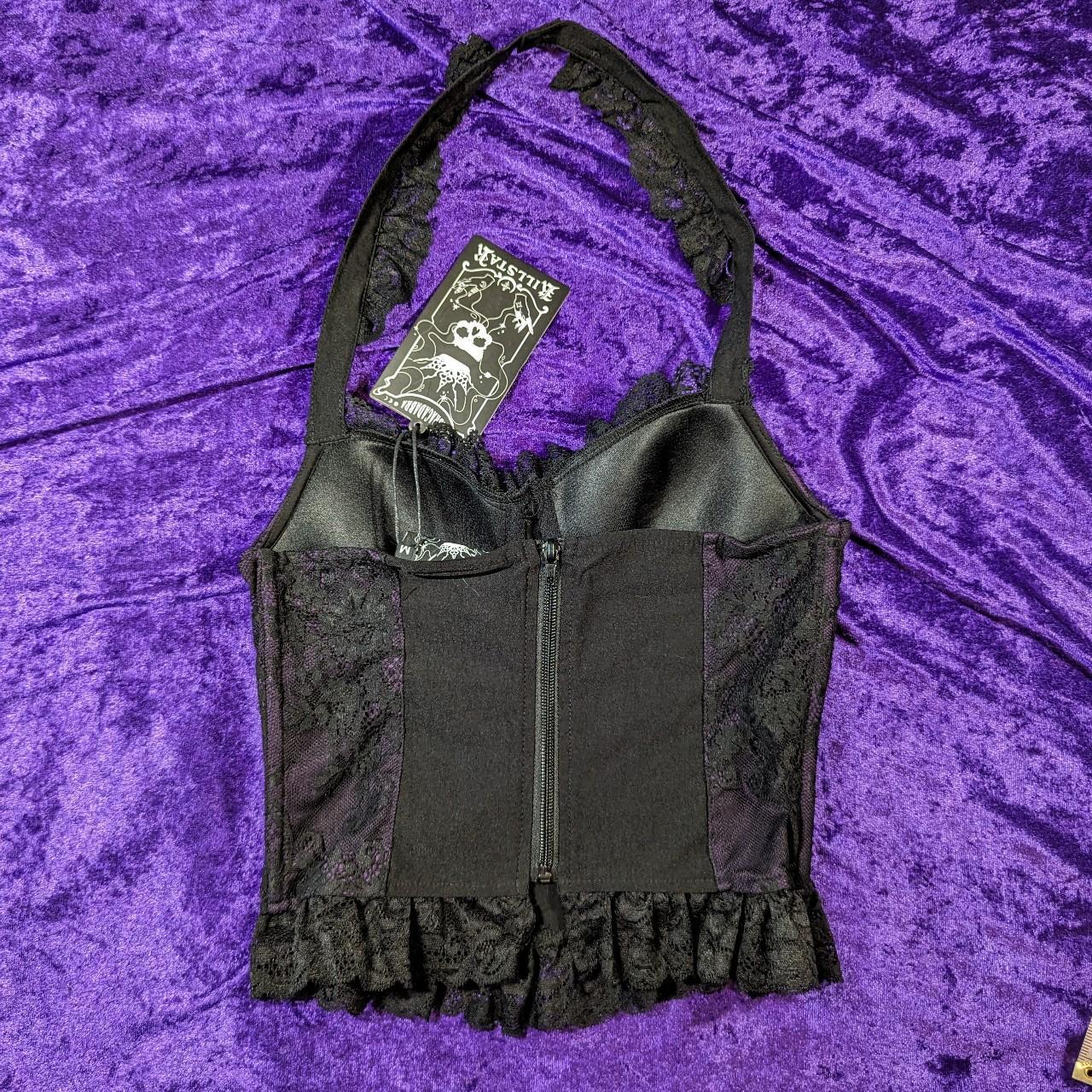 Women's corset KILLSTAR - Vampire Bait - BLACK - KSRA002216 