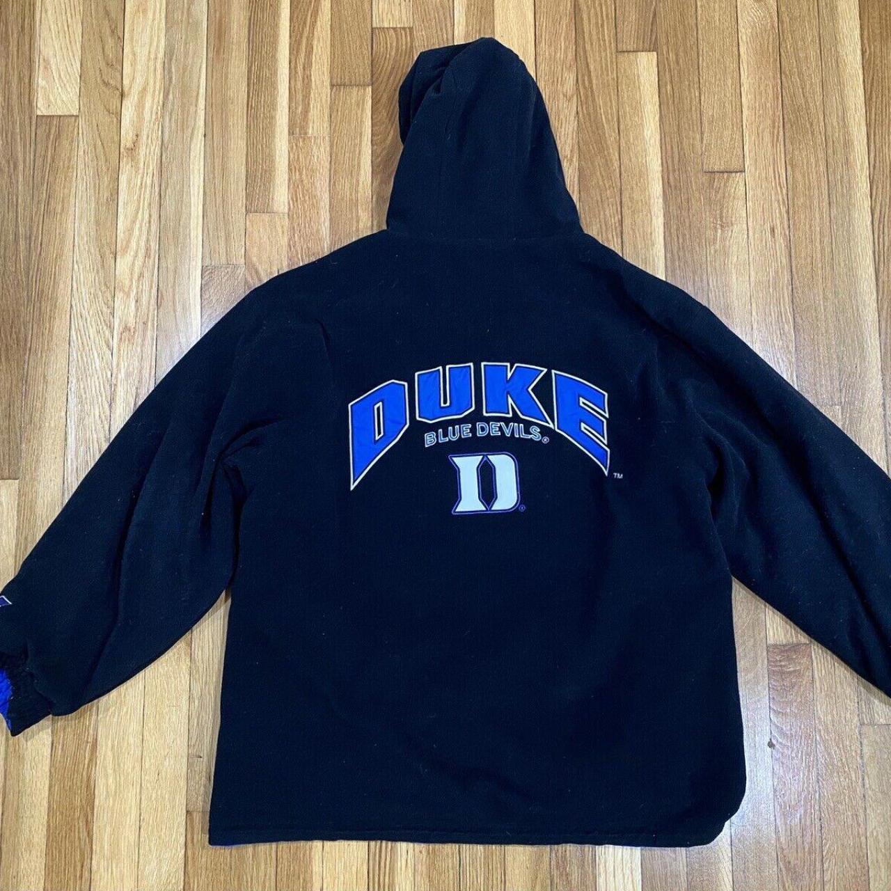 Vintage Duke Blue Devils Jacket Adult Large Blue... - Depop