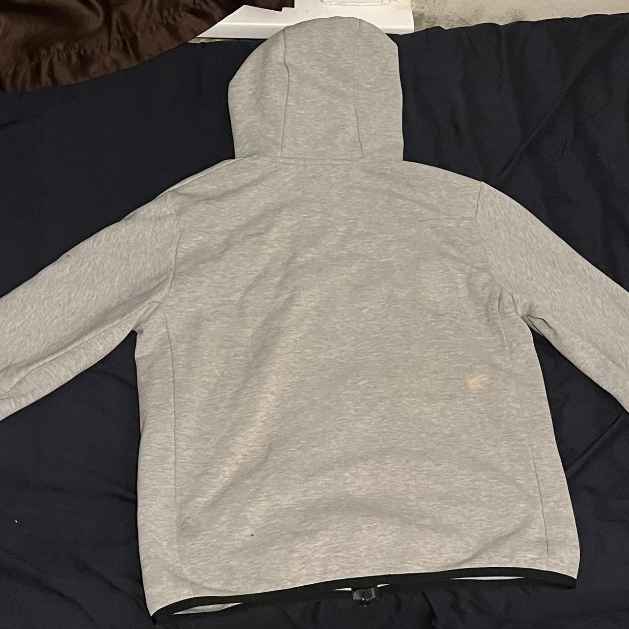 Grey Nike tech fleece Both top and bottoms Open to... - Depop