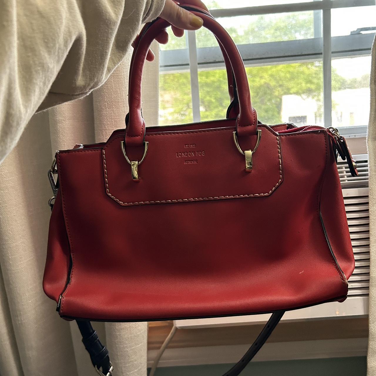 London fog best sale red purse