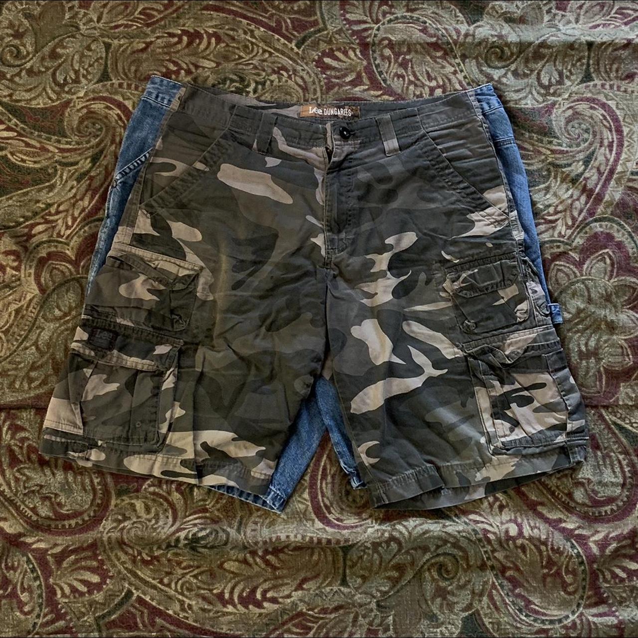 Lee dungarees best sale camo cargo shorts