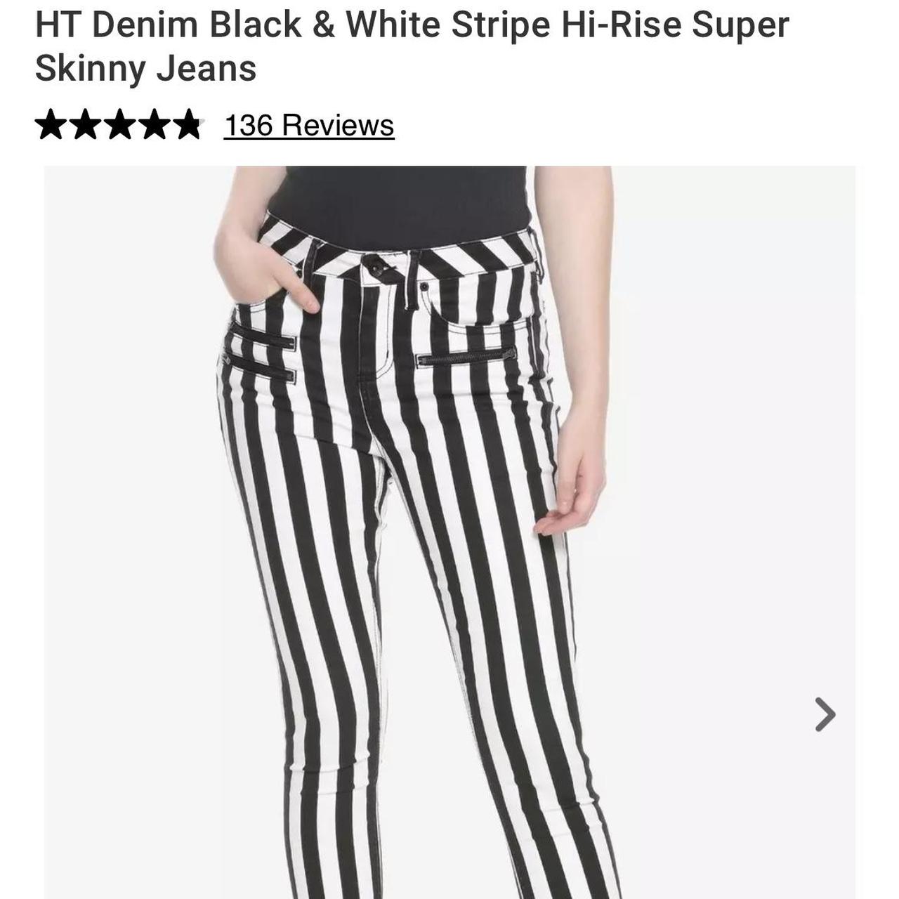 Womens Jeans Skinny Jeans With White Stripe Tommy Hilfiger Tribeca