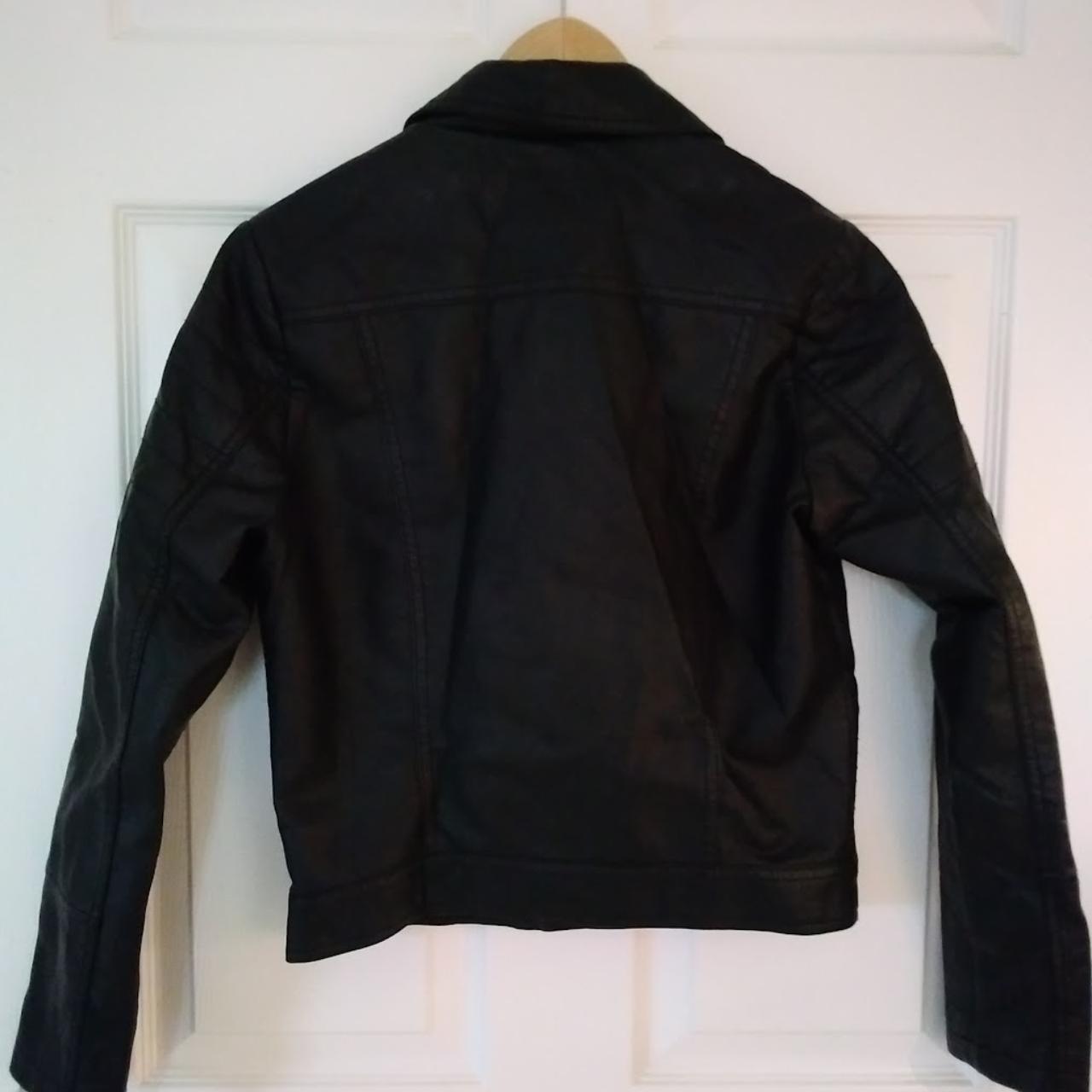 Black Biker Jacket Brand New without tags New Look... - Depop
