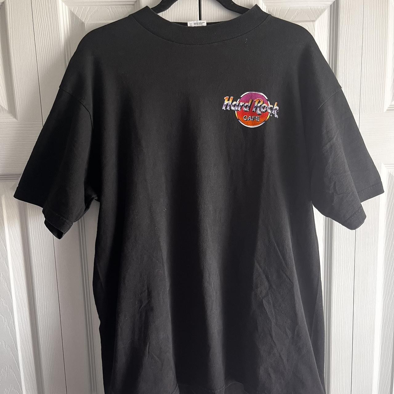 Hard Rock Cafe Men's Black T-shirt | Depop