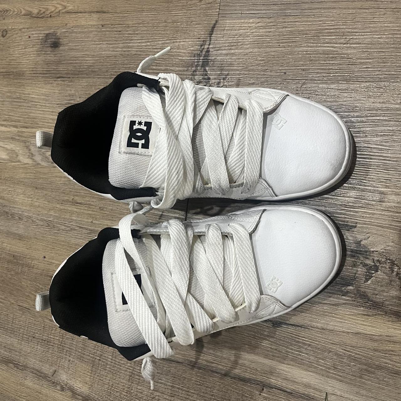 dc shoes all white