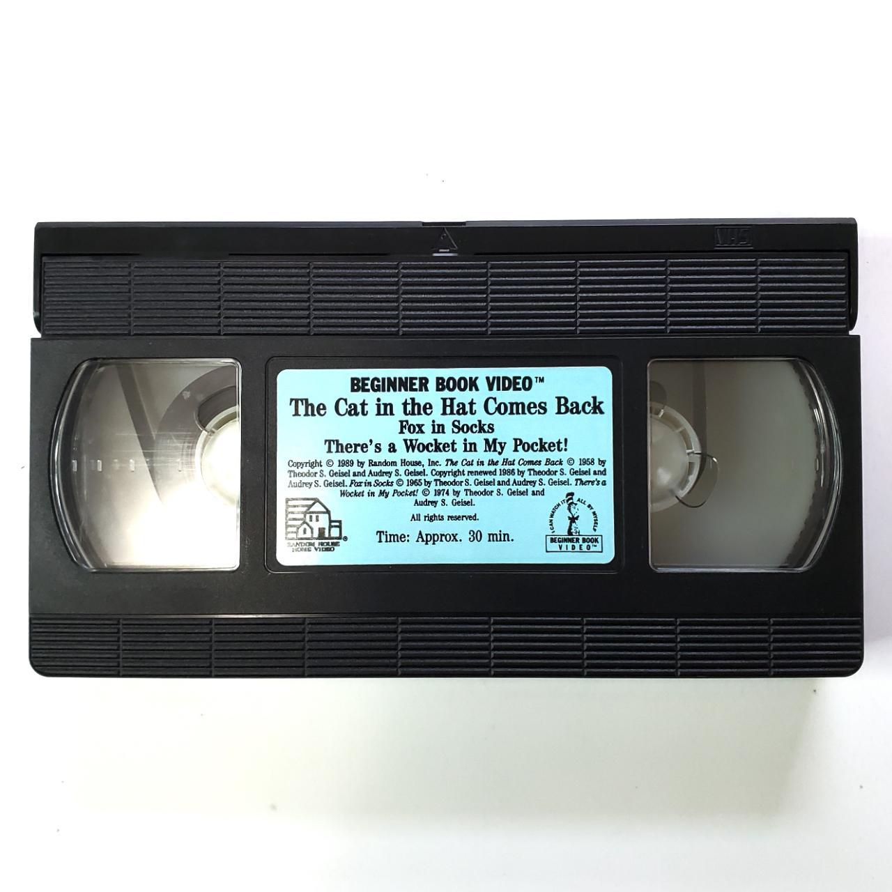 Dr. Seuss The Cat in the Hat Comes Back VHS... - Depop