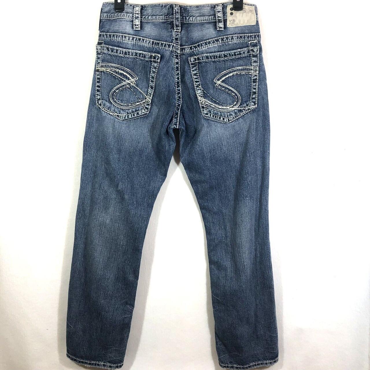 Mens Silver Jeans Gordie Boot Cut light wash Blue... - Depop