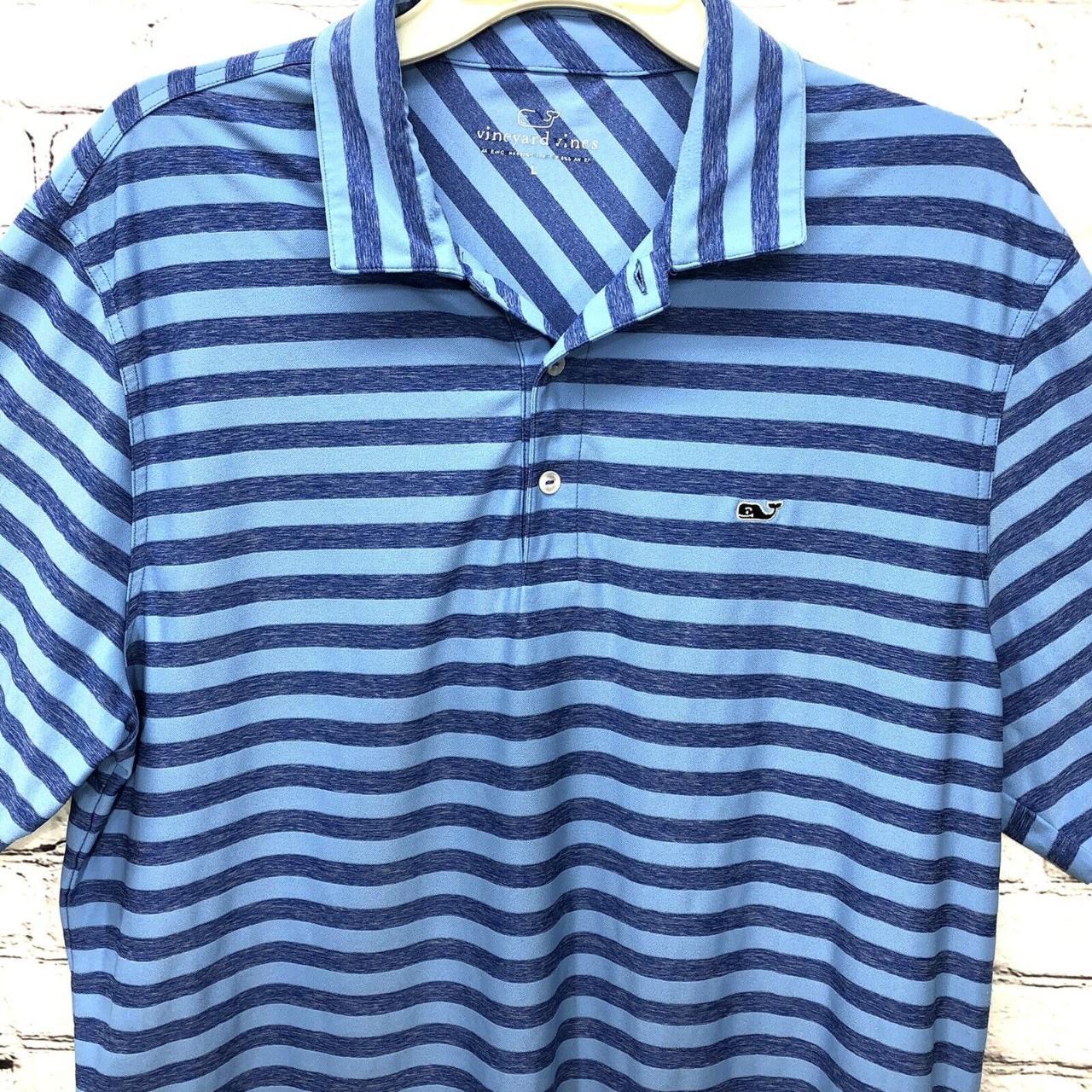 Vineyard Vines Men's Blue Poloshirts Depop