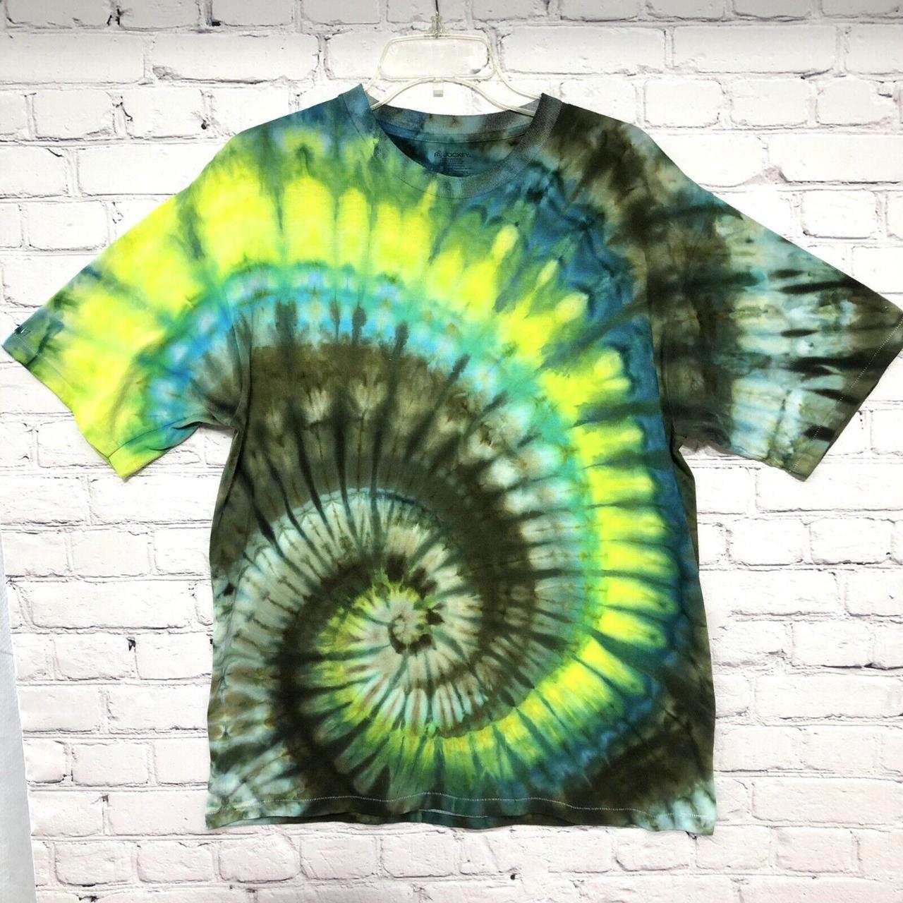 Mens Tie Tye Dye Hippie OOAK Artisan Groovy Retro... - Depop