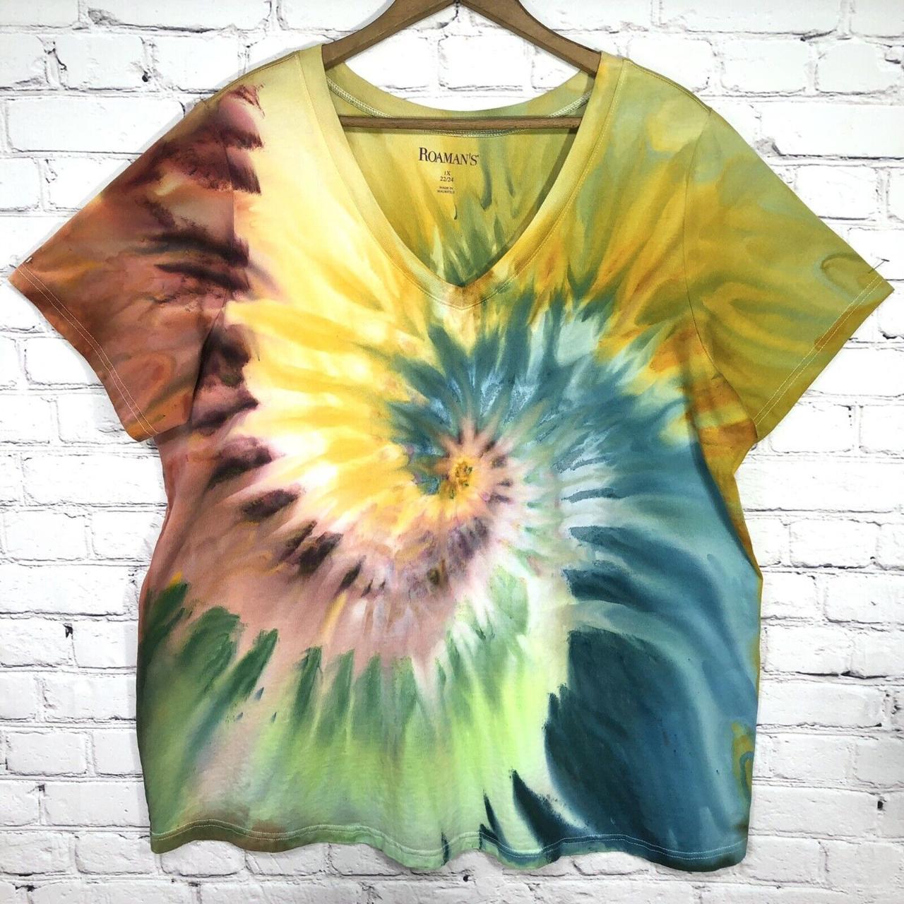 womens retro 1 tie dye