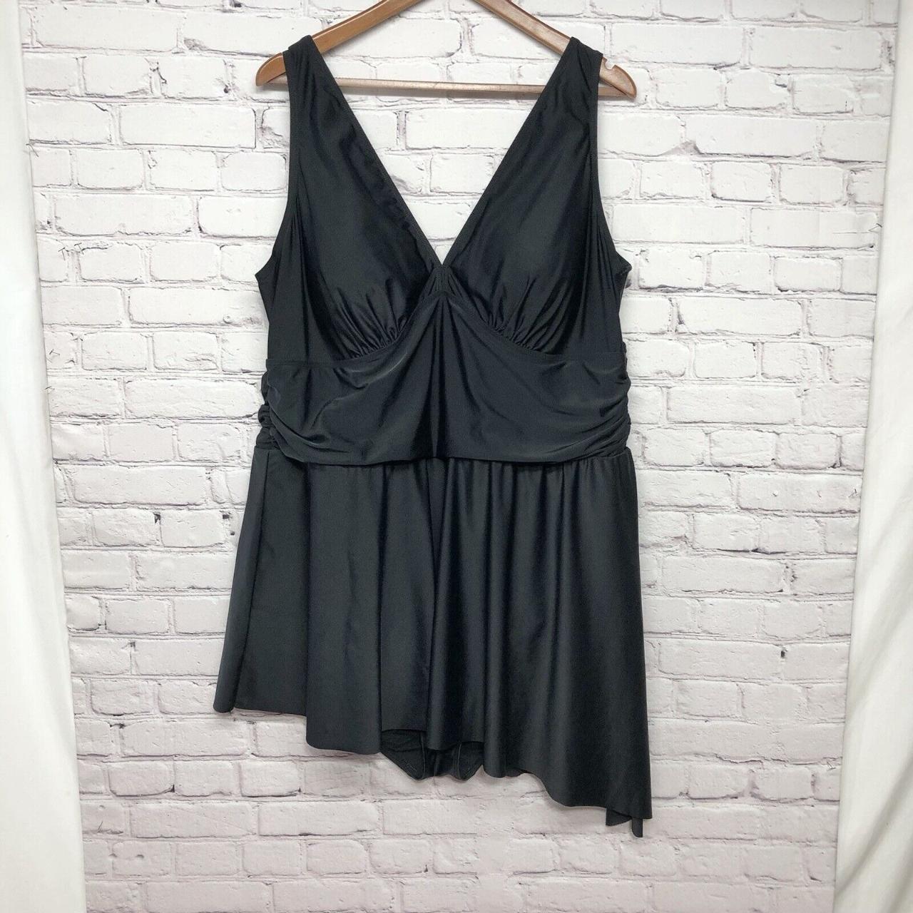 Make a splash in this Torrid Black One Piece... - Depop